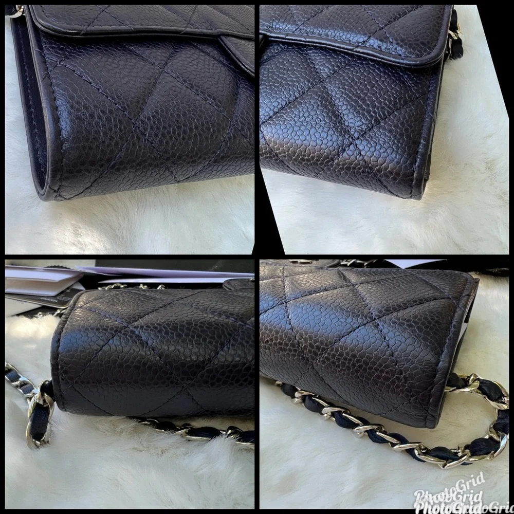 💙CHANEL CLASSIC FLAP WALLET WOC 💙 - Picture 8 of 17